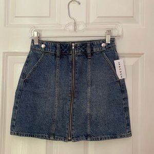 PacSun denim skirt